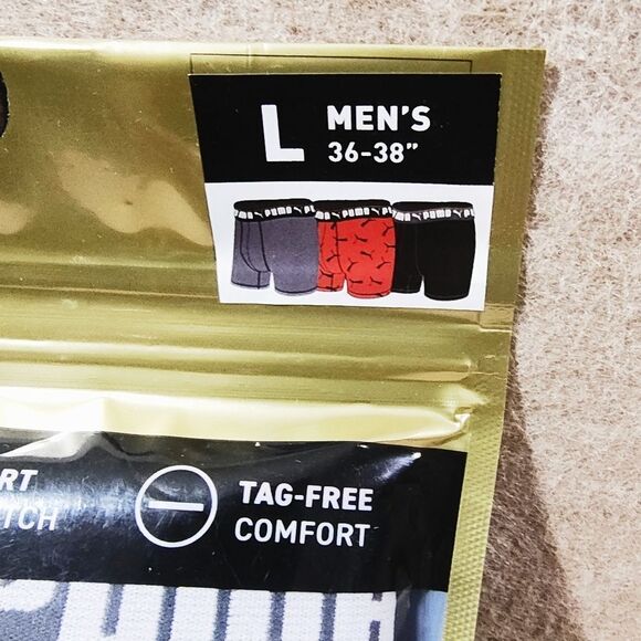 Puma Sport Style Boxer Briefs Performance Athletic Fit #8 - Picture 3 of 3